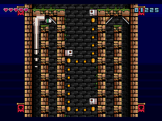 Old Tower (Genesis) screenshot: Rushing through the level