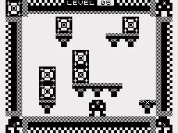 Alien Mind (ZX81) screenshot: Level 5
