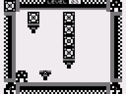Alien Mind (ZX81) screenshot: Level 3