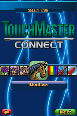 TouchMaster Connect (Nintendo DS) screenshot: Select Icon