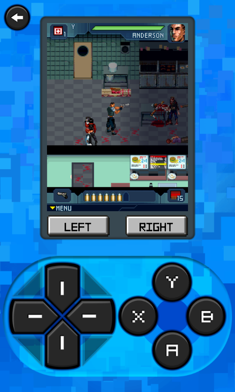 Gameloft Classics: Action (Android) screenshot: Zombie Infection - In-game