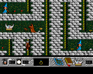 Vicky (Amiga) screenshot: Everlasting helmet