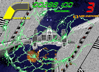 Galactic Storm (Arcade) screenshot: Nice effects
