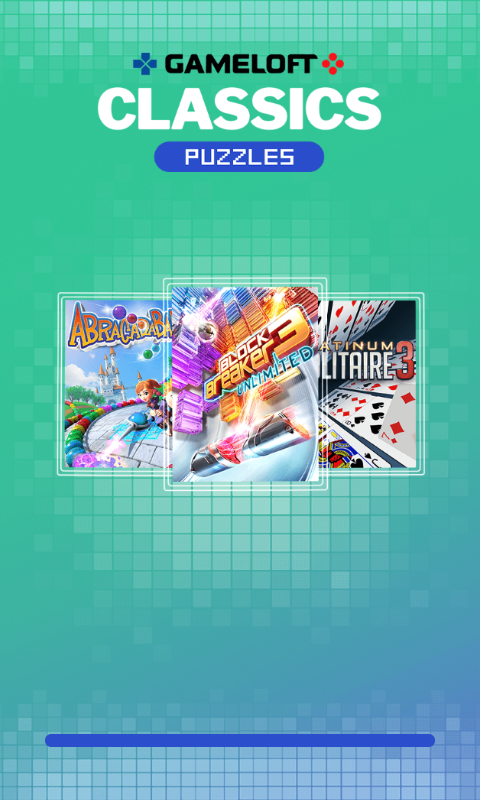 Gameloft Classics: Puzzles (Android) screenshot: Loading screen