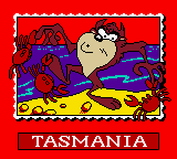 Screenshot of Tasmanian Devil: Munching Madness (Game Boy Color, 1999