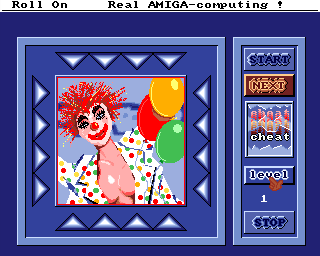 Roll On (Amiga) screenshot: All done
