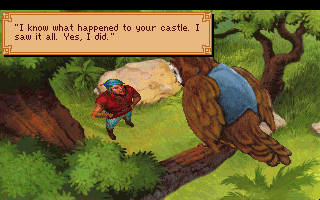 King's Quest V: Absence Makes the Heart Go Yonder! (DOS) screenshot: Introduction continued (MCGA/VGA)