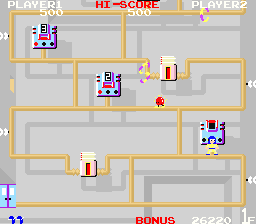 Wily Tower (Arcade) screenshot: Main Core Room