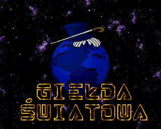 Giełda Światowa (Amiga) screenshot: Title screen