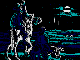 Don Quijote (ZX Spectrum) screenshot: Loading Screen