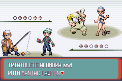 Screenshot of Pokémon Emerald Version (Game Boy Advance, 2004) - MobyGames