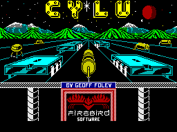 Cylu (ZX Spectrum) screenshot: Loading Screen