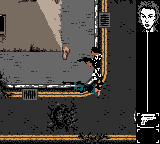 Perfect Dark (Game Boy Color) screenshot: Life lost