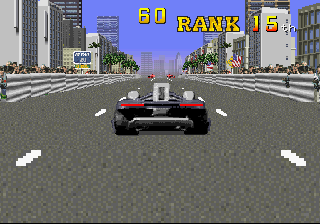 Rad Mobile (Arcade) screenshot: Your car.