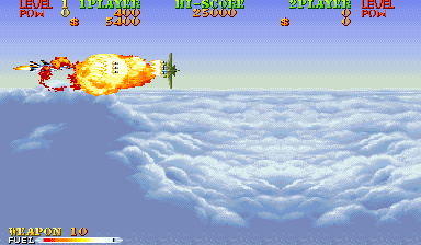 Screenshot of Carrier Air Wing (Arcade, 1990) - MobyGames