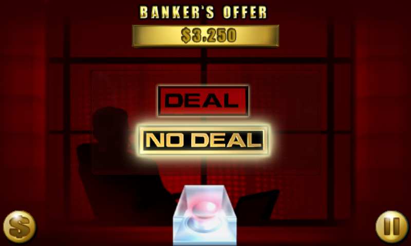 Deal or No Deal: Around the World (Android) screenshot: Deal or no deal?