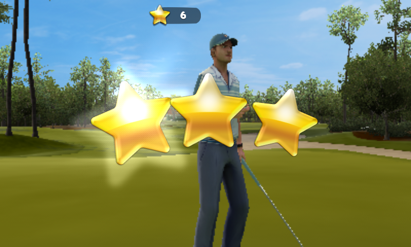 King of the Course (Android) screenshot: Challenge successful