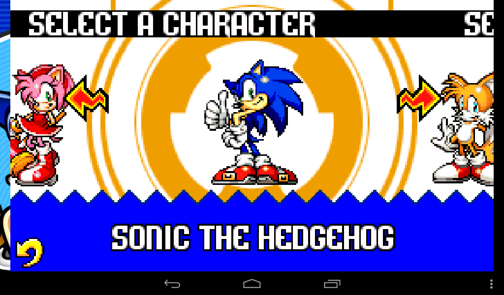 Screenshot of Sonic Advance (Android 2001) MobyGames