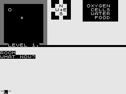 ZX Compendium (ZX81) screenshot: Alien Intruder