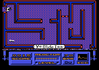 Phantom (Atari 8-bit) screenshot: Level 1 Room 2