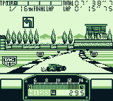 F1 Pole Position (Game Boy) screenshot: Canada GP ... TAG Heuer