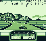 F1 Pole Position (Game Boy) screenshot: Warming up... Monaco GP.
