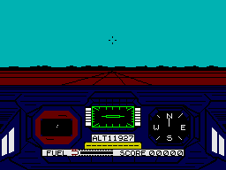 Flyer Fox (ZX Spectrum) screenshot: Taking Off