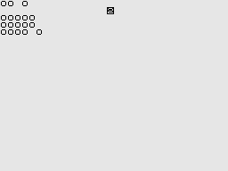 Super Programs 1 (ZX81) screenshot: Skittles