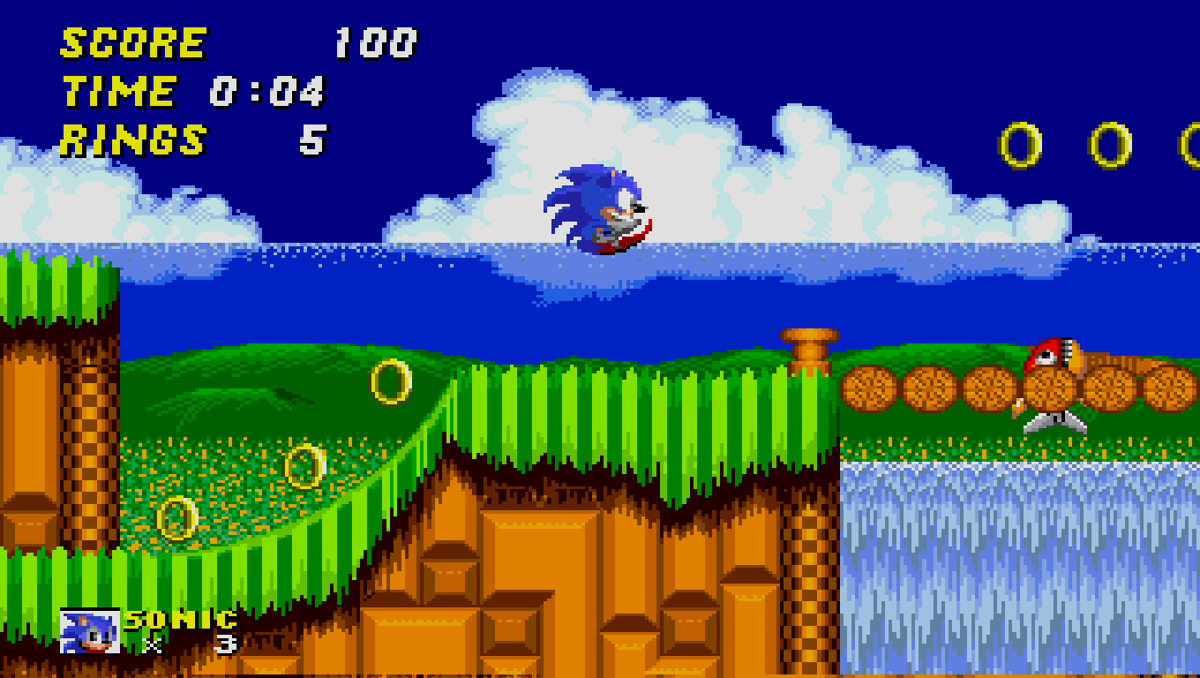 Screenshot of Sonic the Hedgehog 2 (Windows, 1992) - MobyGames