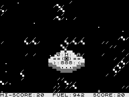 Tai (ZX81) screenshot: Your Mothership.