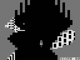 Tai (ZX81) screenshot: Protect the core.