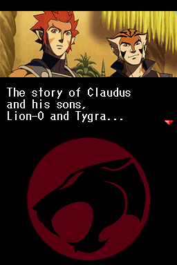 ThunderCats (Nintendo DS) screenshot: Lion-O and Tygra