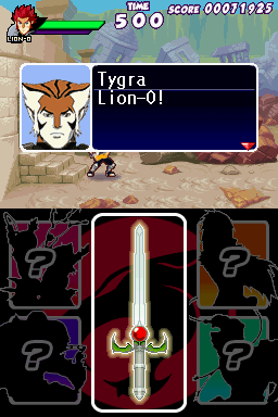 ThunderCats (Nintendo DS) screenshot: Tygra