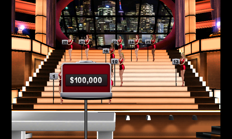 Deal or No Deal (Android) screenshot: Revealing the contents of the case