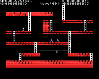 Mine Runner (Amiga) screenshot: Going for the exit