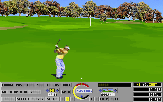 Links: Championship Course - Bay Hill Club & Lodge (DOS) screenshot: Putting and chipping practice