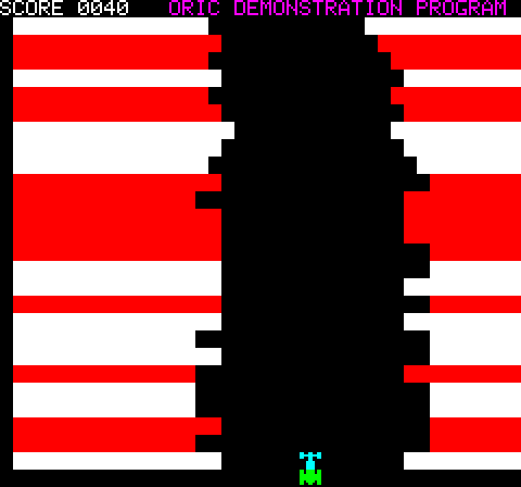 Welcome To Oric Atmos (Oric) screenshot: Ready? Go!