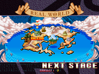 Asura Buster: Eternal Warriors (Arcade) screenshot: Next stage