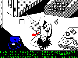 Vera Cruz (ZX Spectrum) screenshot: The body