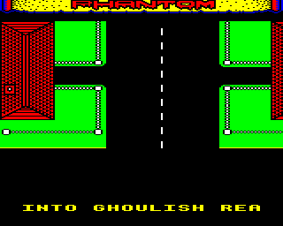Phantom (BBC Micro) screenshot: Introduction screen