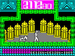 2112AD (ZX Spectrum) screenshot: Loading Screen