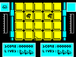 UCM: Ultimate Combat Mission (ZX Spectrum) screenshot: Lets escape