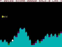 Avenger (ZX Spectrum) screenshot: Killed