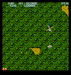 Liberation (Arcade) screenshot: Copter's duel