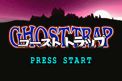 Ghost Trap (Game Boy Advance) screenshot: Title screen