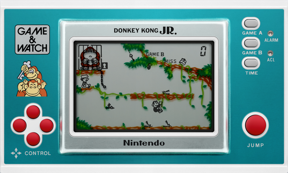 Game & Watch Wide Screen: Donkey Kong Jr. (1982) - MobyGames