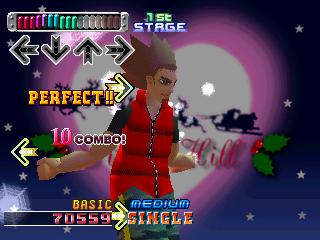 Dance Dance Revolution: 3rd Mix (PlayStation) screenshot: Nice combo.