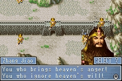 Dynasty Warriors Advance (Game Boy Advance) screenshot: Zhang Jao