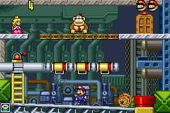 Game & Watch Gallery 4 (Game Boy Advance) screenshot: Donkey Kong (Modern; Unlockable