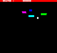 Them: A Paranoid Fantasy (Oric) screenshot: Stage 2: Starting out
